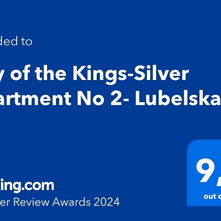 City Of The Kings-Silver Apartment No 2- Lubelska 10 คราคูฟ ภายนอก รูปภาพ